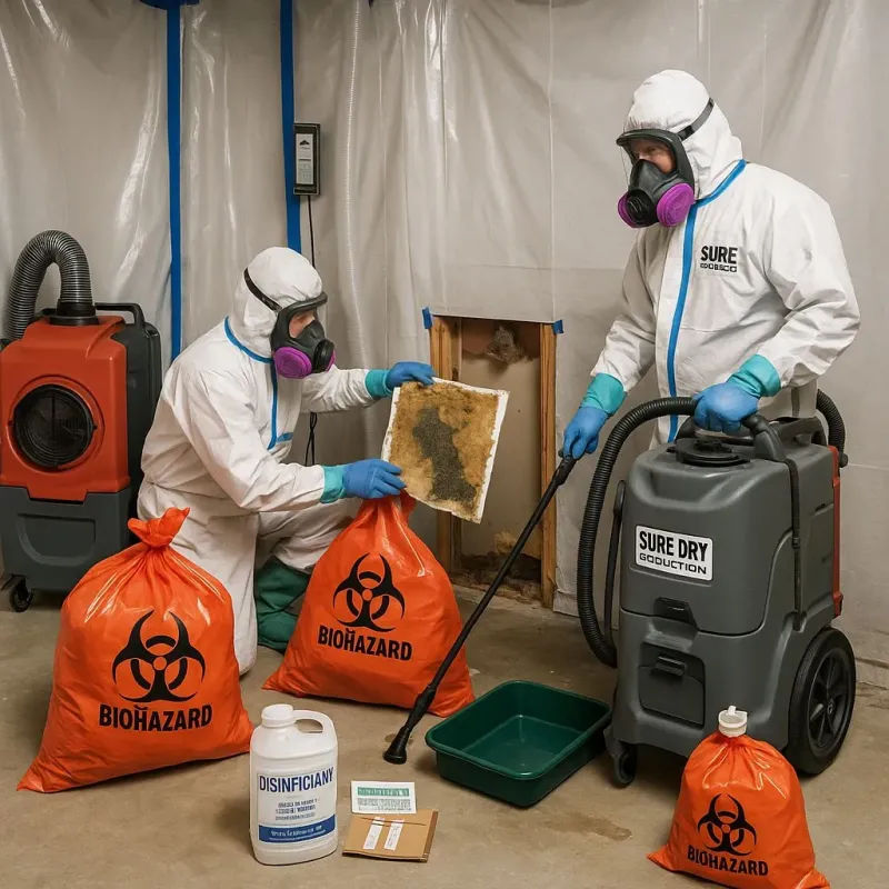 Contaminated Water Handling Protocols process in Kingston, OH