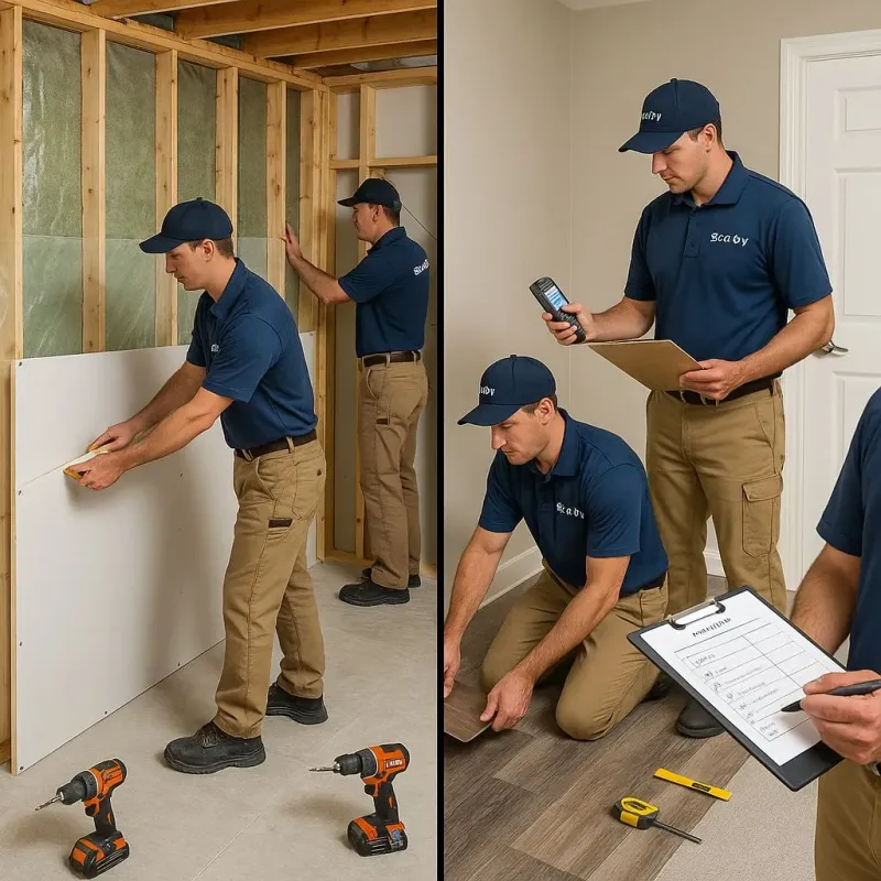 Repairs and Reconstruction process in Kingston, OH