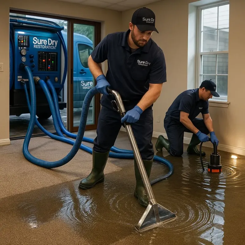 Water Extraction and Removal process in Kingston, OH